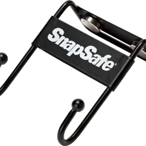 SnapSafe 75911 Magnetic Safe Hook  Black Steel Magnet