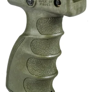 FAB Defense FXAG44SG AG-44S Quick Release Ergonomic Foregrip Compatible w/1913 Mil-STD Picatinny Rail OD Green Reinforced Polymer