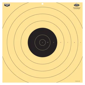 Birchwood Casey 35186 Dirty Bird  17.25" Bullseye Tagboard Hanging 100 yds Rifle Black/White 5 Pack