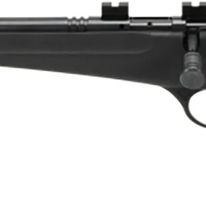 Savage Arms 13841 Rascal FLV-SR Youth 22 LR 1rd 16.12" Matte Blued Heavy Barrel, Matte Blued Carbon Steel Receiver, Black Synthetic Stock, Left Hand