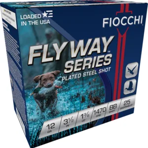 Fiocchi 1235STBB Flyway  12Gauge 3.50" 1 3/8oz BBShot 25 Per Box/10 Case