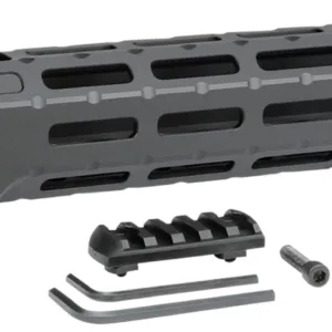 Midwest Industries MICRPC9 Combat  Ruger PC9 M-Lok Handguard Black Hardcoat Anodized 6061-T6 Aluminum 12"