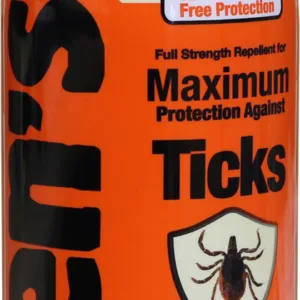 Ben's 00067300 Tick Repellent Eco-Spray Odorless Scent 6 oz Aerosol Repels Ticks Effective Up to 12 hrs