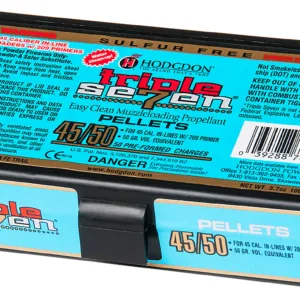 Hodgdon T74550 Triple Seven Pellets 45/50 50 gr 50 Per Box/12 Boxes Per Case