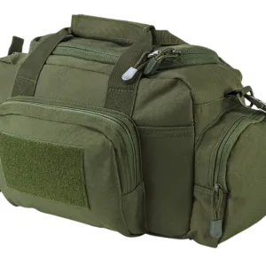 NcStar CVSRB2985G VISM Range Bag with Small Size, Side Pockets, PALs Webbing, Carry Handles, Pockets & Green Finish