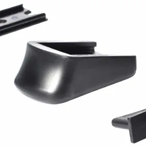 Mec-Gar F42090SET Finger Rest Set  made of Polymer & Steel with Blued Finish for Walther PP, PPK & PPK/S Magazines