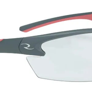 Radians WS6810CS Ladies Range Eyewear Women Clear Lens Gray with Coral Accents Frame