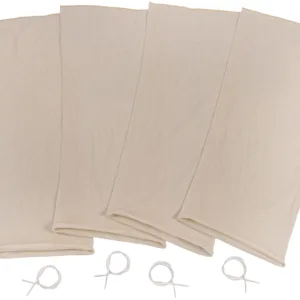 Allen 6595 Colorado Deluxe Elk Quarter Game Bags Natural Poly Cotton Blend 4 Bags