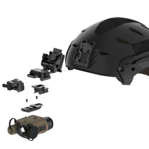 InfiRay Outdoor AC52 Micro-Pictail Helmet/Weapon Shoe Quick Detach Black Dovetail Mount