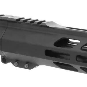 TacFire BU9MM7 Pistol Upper Assembly  9mm Luger Caliber with 7" Black Nitride Barrel, Black Anodized 7075-T6 Aluminum Receiver & M-LOK Handguard for AR-Platform Includes Bolt Carrier Group