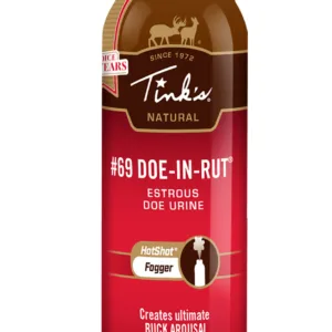 Tinks W5500 #69 Doe-In-Rut Estrous Fogger Deer Attractant Doe In Estrus Scent 5 oz Aerosol