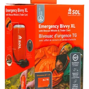 Adventure Medical Kits 01401144 SOL Bivvy Warmth Waterproof Wind Resistant Orange XL