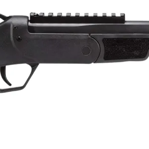 Rossi SSPB9BKKIT Brawler  45 Colt (LC)/410 Gauge 1rd 9", Black, Textured Rubber Grips,  Optics Mount, Include Holster