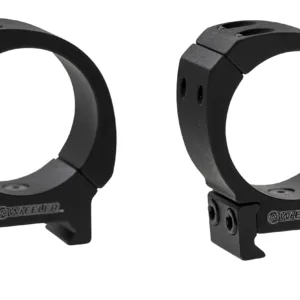 Wheeler 1133751 Sporter Scope Rings  Black 30mm Medium