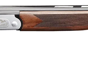 Charles Daly 930343 202  28 Gauge 3" 2rd 26" Blued Vent Rib Barrel, Silver Engraved Receiver, Walnut Wood Fixed Checkered Stock Right Hand