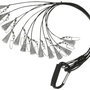 Higdon Outdoors 30321 Battleship Rig  Black 18" Long 12 Pack