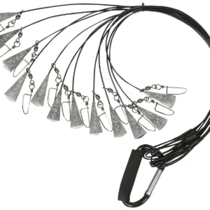 Higdon Outdoors 30323 Battleship Rig  Black 36" Long 12 Pack