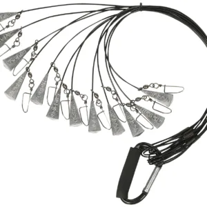 Higdon Outdoors 30328 Battleship Rig  Black 48" Long 12 Pack