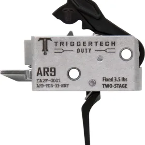 TriggerTech AH9TDB33NNF Duty  Flat Trigger Two-Stage 3.50 lbs Draw Weight Fits AR-9