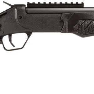 Rossi SSPS45-BK Tuffy Single Shot 45 Colt (LC)/410 Gauge (3" Chamber) 1rd 16.50", Black, Thumbhole Pistol Grip Stock with Shell Holder, Overmolded Grip, Front Iron Sight, Optics Mount
