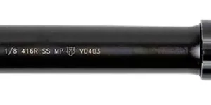 Ballistic Advantage BABL65CR17PQ Premium Series  6.5 Creedmoor 16" Threaded Hanson Profile, Midlength with .875" Low Pro Gas Block, Black QPQ 4150 Chrome Moly Vanadium Steel, Fits AR-10