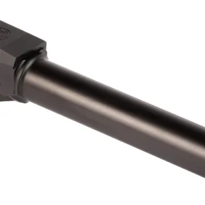SilencerCo AC2486 Threaded Barrel  4.50" 9mm Luger, Black Nitride Stainless Steel, Fits Sig P320 Compact