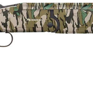 Mossberg 75485 Silver Reserve Eventide Turkey Over/Under 12 Gauge 3.5" 2rd 20", Mossy Oak Greenleaf, Synthetic Furniture, Fiber Optic Sight, Ext. Turkey Choke