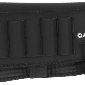 Allen 18427 Buttstock Shell Holder Black Neoprene 223-300 Win Magnum 6rd Velcro Mount