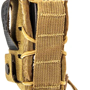 High Speed Gear 13DC10CB TACO Handcuff Holder Nylon Coyote Brown Adaptable Belt Mount Up to 2.25"