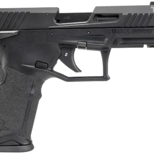 Taurus 12TX22141 TX22 Gen 2 Full Size Frame 22 LR 16+1/22+1 4.60" Matte Black Threaded Barrel, Black Hard Coat Anodized Serrated Slide, Adjustable Rear Sight, Black Polymer Frame w/Picatinny Rail
