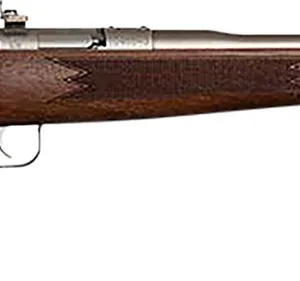 Chipmunk 10002 Deluxe The Original Youth Deluxe Single Shot 16.10" Satin Tapered Barrel, Satin Stainless Steel Receiver, Fixed American Walnut Stock, EZ Loader