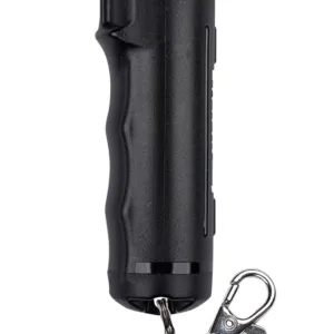 Sabre F15BUSG02 Flip Top Pepper Spray Black Includes Snap Clip