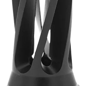Huxwrx 3098 Flash Hider-QD  6mm Fits 5/8"x24 Black