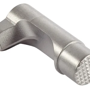 Wilson Combat 31TSBP Bullet Proof Magazine Release Tactical 1911 Silver Steel Handgun