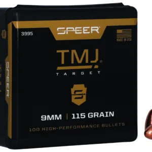 Speer 3995 TMJ  9mm 115gr Total Metal Jacket 100 Per Box/5 Case