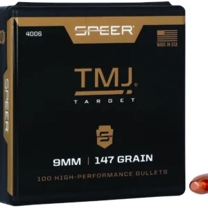 Speer 4006 TMJ  9mm 147gr Total Metal Jacket 100 Per Box/5 Case