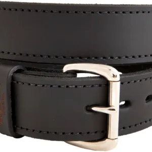 VERSACARRY DOUBLE PLY LEATHER - BELT 48"X1.5" HEAVY DUTY BLK