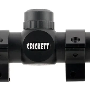 Crickett KSA054 Quick Focus  Black 4x32mm 1" Tube Mil-Dot Reticle