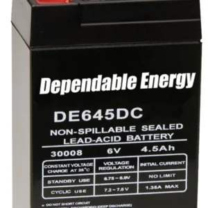 American Hunter DE30052 HR Rechargeable Battery  6 Volt 4.5 AMP