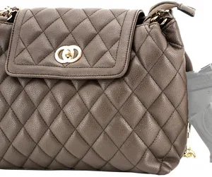 CAMELEON COCO CONCEALED CARRY - PURSE-QUILTED STYLE BAG BROWN