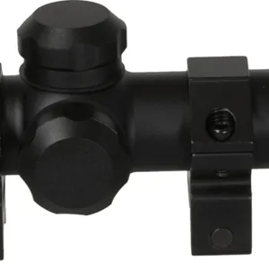 TruGlo TG8504BD Compact  Black Anodized Matte Black 4x 32mm 1" Tube Diamond Reticle