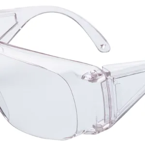 Howard Leight R01701 HL100 OTG Adult Clear Lens Polycarbonate Clear Frame