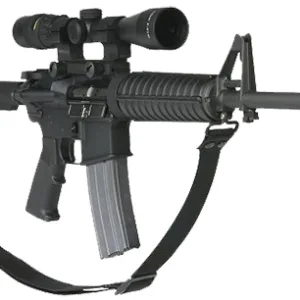 Max Ops SPT4 Duty Tactical Sling Black Webbing 11" OAL Adjustable Two-Point Tactical