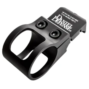 Daniel Defense 0302016514 Offset Flashlight Mount with 1" Diameter Aluminum Black Hard Coat Anodized