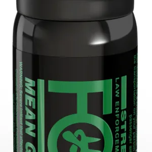 Fox Labs 156MGS Mean Green  Capsaicinoids 2 oz Black Spray Features Green Staining To ID Assaliant
