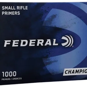 Federal 205 Champion Small Rifle Multi Caliber 1000 Per Box/5 Case