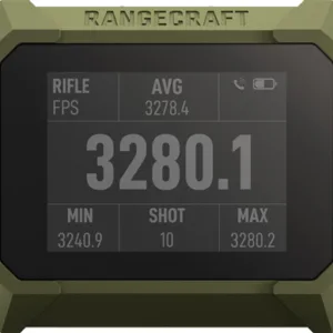 ATHLON RANGECRAFT VELOCITY PRO - RADAR CHRONOGRAPH 2.4" DISPLAY