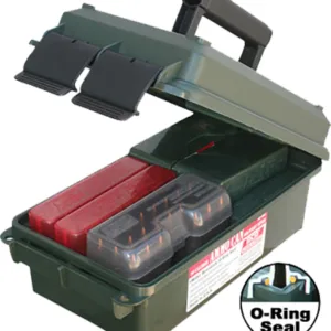 MTM Case-Gard AC30C11 Ammo Can  Multi-Caliber Rifle/Handgun Forest Green Polypropylene