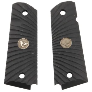 Wilson Combat 351AAFS Grip Panels 1911 Starburst G-10 Black
