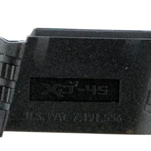 Springfield Armory XDS5001 Backstrap Sleeve  made of Polymer with Black Finish & 1 Piece Design for 45 ACP Springfield Armory XD-S with #1 Backstrap & 3.30"-4" Barrel